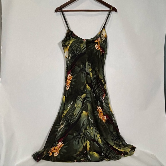 Aloha Hut Hawaiian Spaghetti Strap Dress - Picture 2 of 8